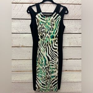 Picadilly dress xs leopard centre